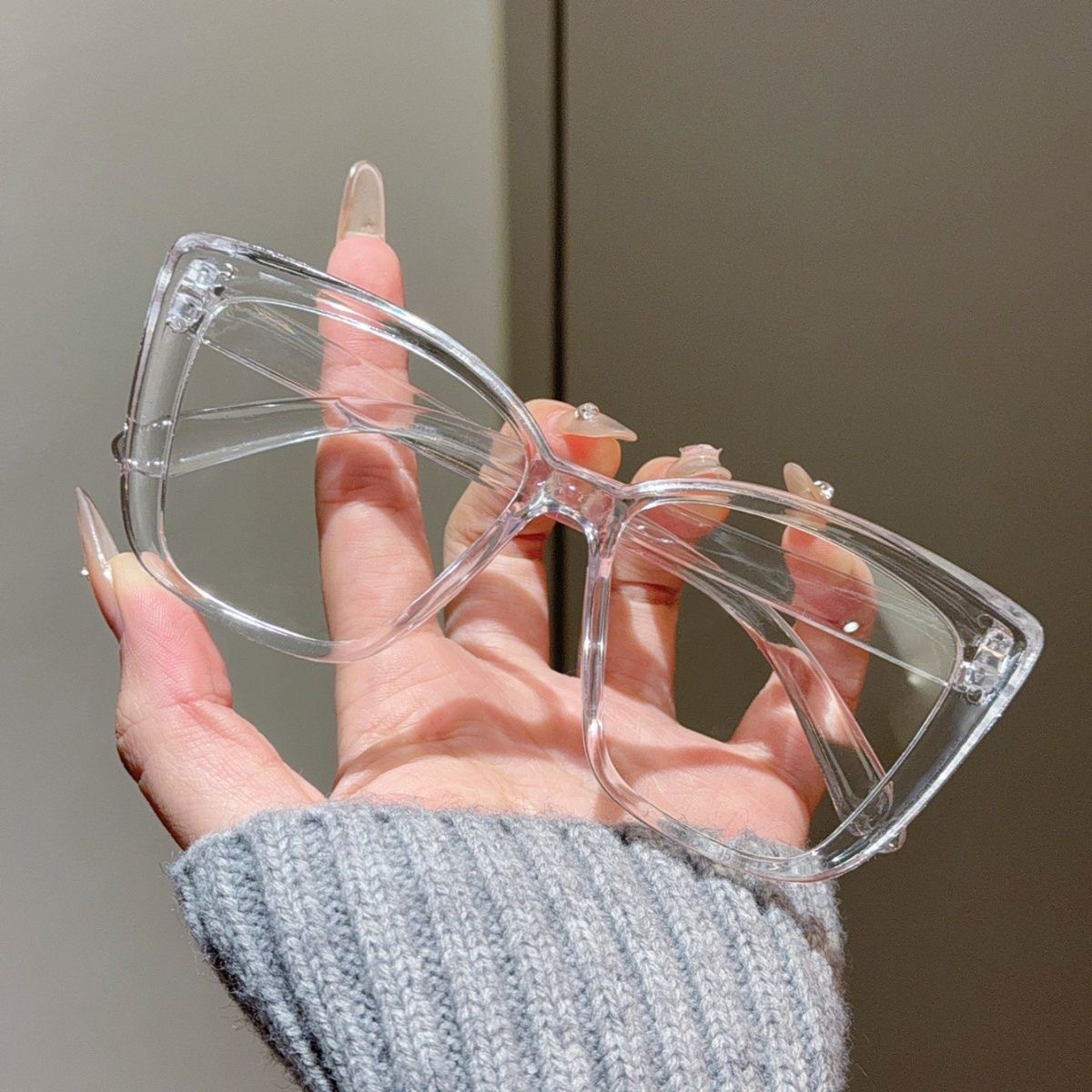 Retro Cat-Eye Tortoiseshell Optical Glasses - 图片 6