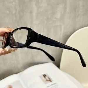 Y2K Clear Rectangle Optical Glasses