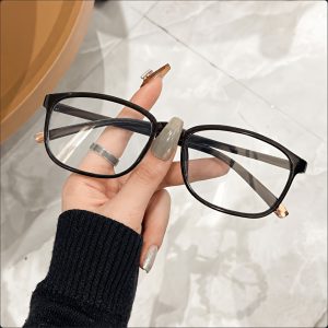 Minimalist Square Black Reading Glasses